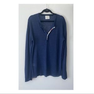 Master Coat linen jumper created for Calypso Sz M